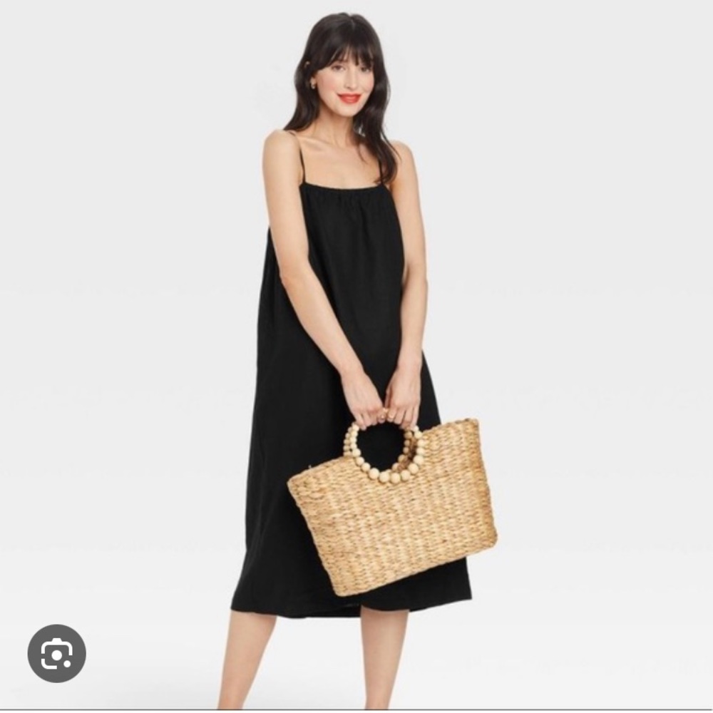 Target Easy Linen Tank Dress  - L